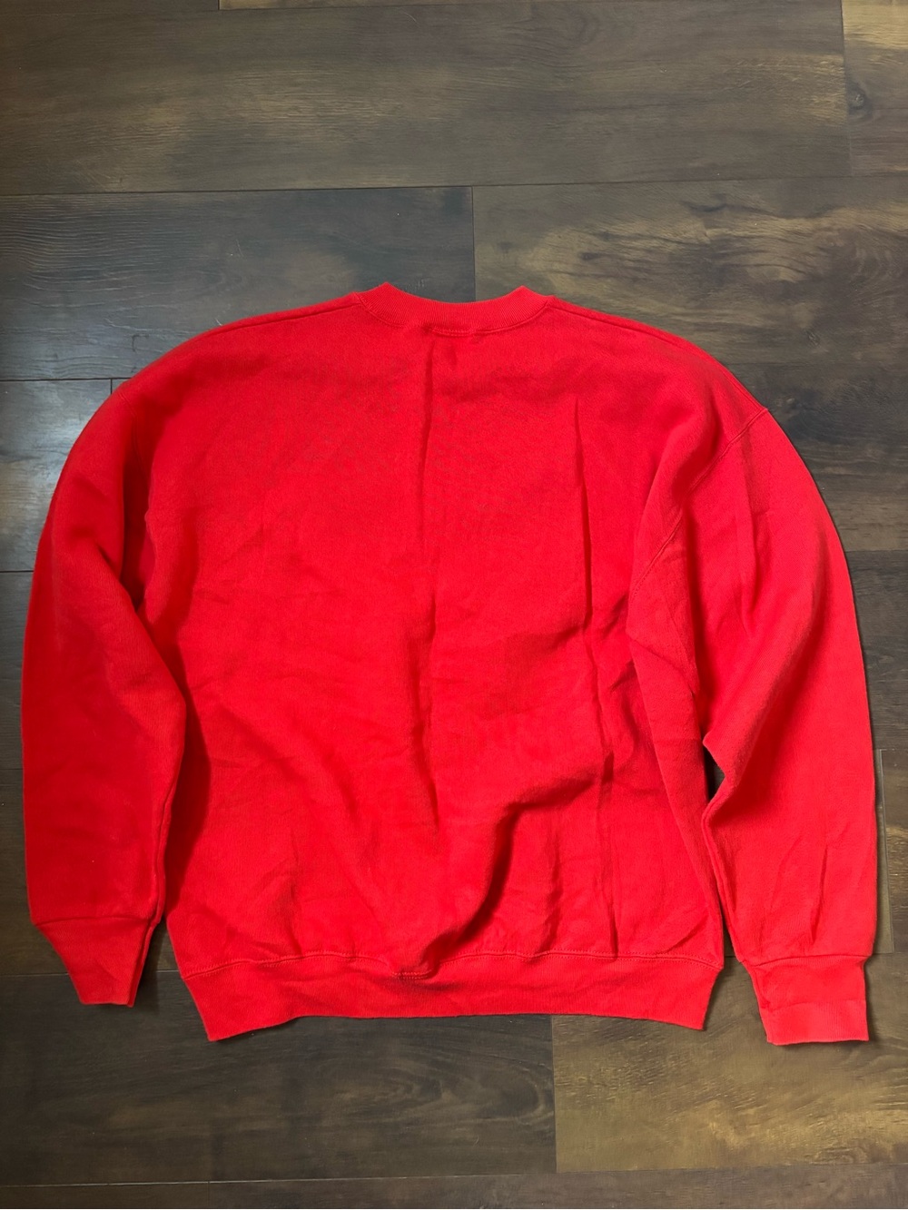 Vintage Guess Jeans USA Red Spell Out Crewneck XL - Picture 4 of 6